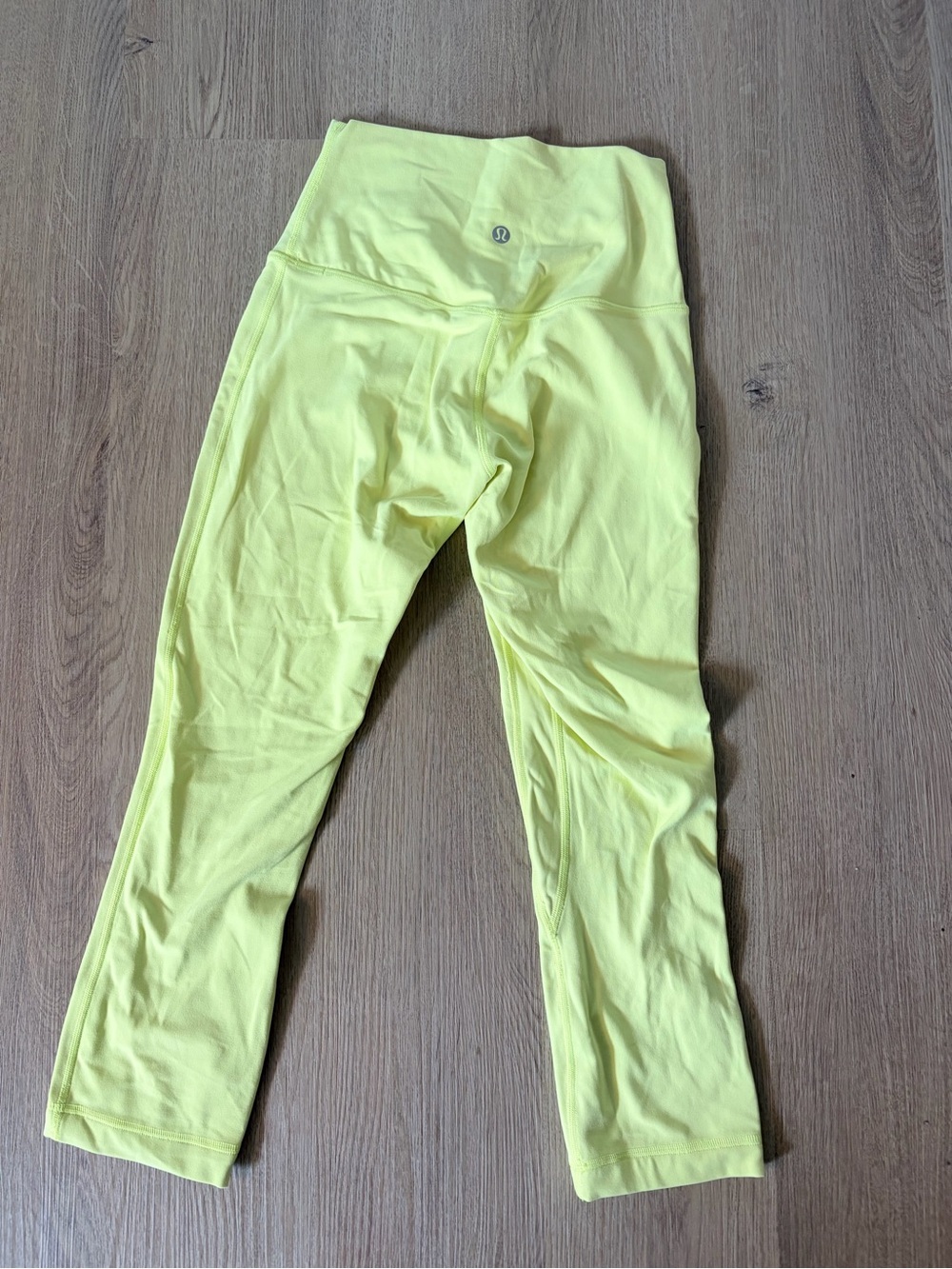 lululemon athletica Neon Yellow High-Rise Leggings